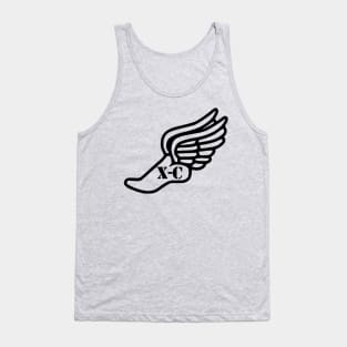 XC in winged foot logo Tank Top